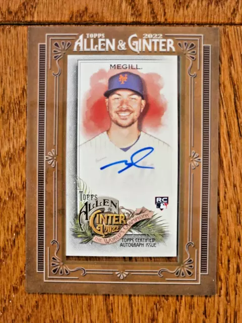 K85,979 - 2022 Topps Allen and Ginter Framed Mini Autographs #MATM Tylor Megill