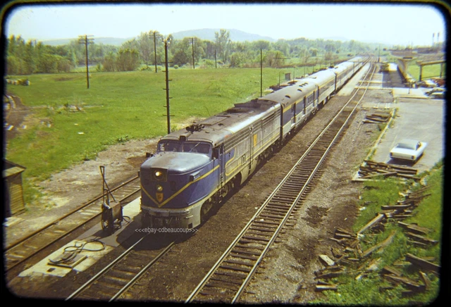 Railroad Slide Delaware & Hudson D&H 17 Whitehall NY 1969