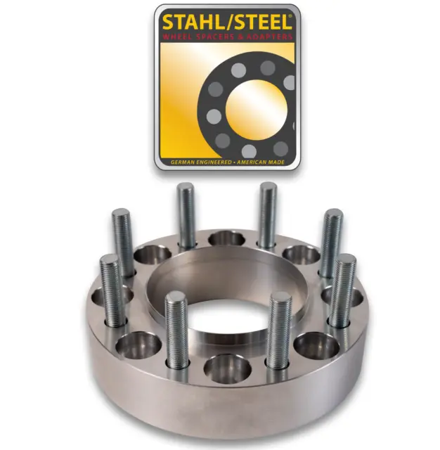 STAHL STEEL Spacers Dodge Ram 3500 DUALLY (2019+) 1.5" pair of 2 - USA MADE
