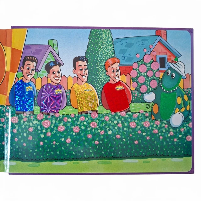 THE WIGGLES A Fun Sparkle Book A Game of Hide And Seek 2001 Vintage ...