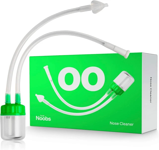 LOVE NOOBS NASAL Aspirator Baby Nose Unblocker, Baby Nose Suckers for
