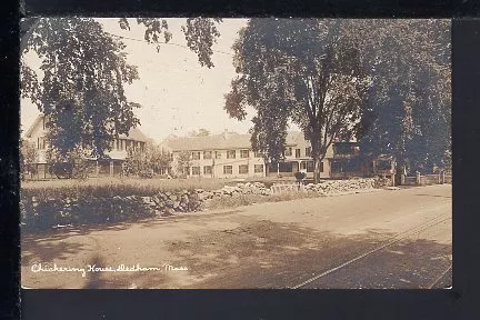 Postcard - Dedham Massachusetts - Chickering House