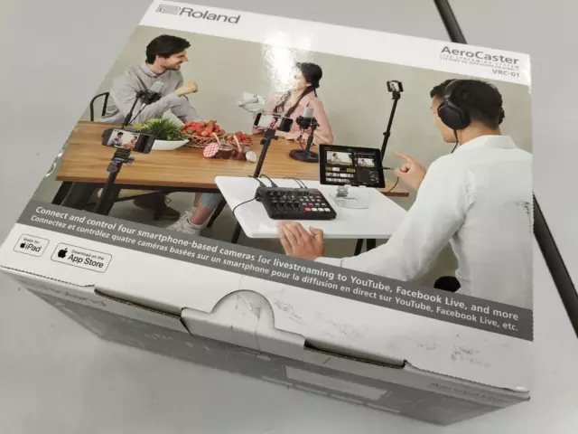 Roland VRC-01 Aerocaster Livestreaming System USB Kabellos Von Japan