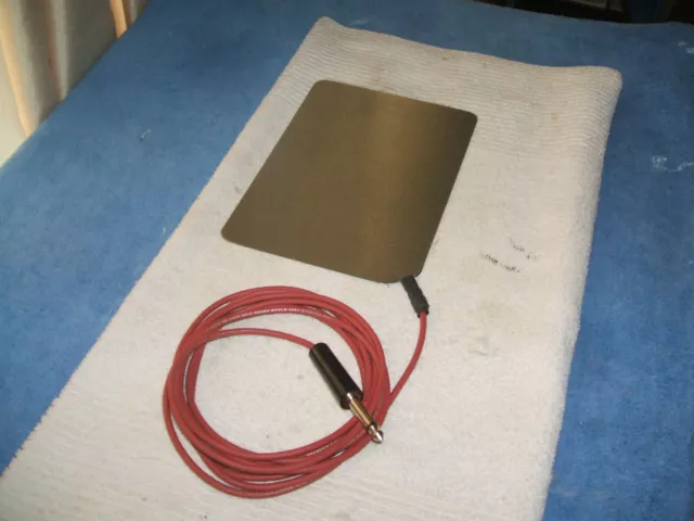 Patient Plate w/ Cable and Plug for Aaron Bovie A950/Select 247 ESU,Autoclavable 2