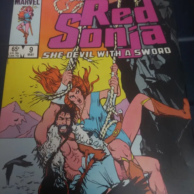 RED SONJA VOL.3 #9 - Marvel COMICS 1985 - Harrisburg VF+