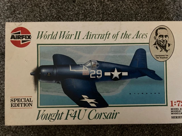 AIRFIX 1 72 SCALE Vought F4U Corsair Aircraft Of The Aces Model Kit AIRFIX 1 72 SCALE Vought F4U Corsair Aircraft Of The Aces Model Kit