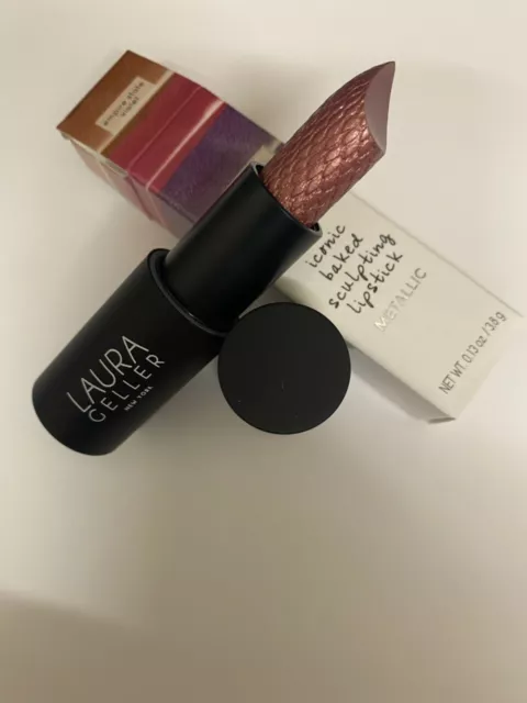 1 x LAURA  GELLER ICONIC METALLIC  LIPSTICK SHADE~ EMPIRE STATE VOILET