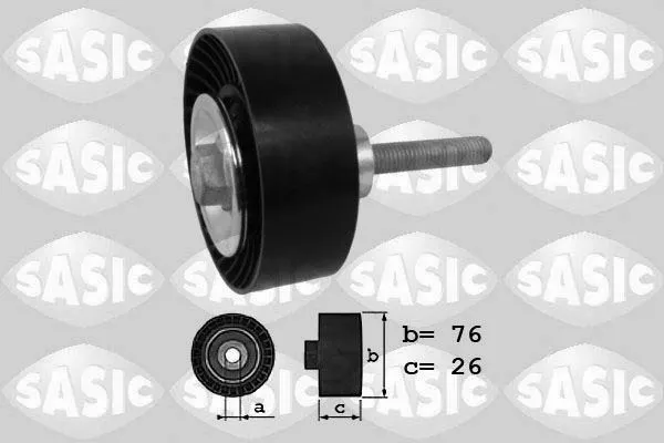 Galet Enrouleur (Courroie D'accessoire) Vw Golf Vi 1.4 Tsi,Polo 1.6 16V,1.4 Fsi