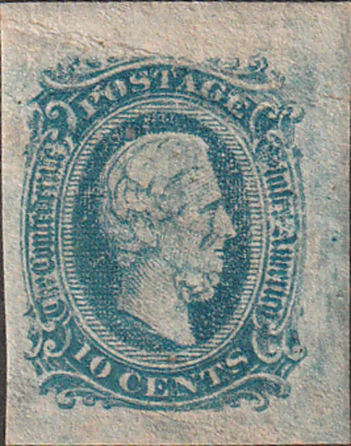 Confederate CSA #11 Ten Cent Stamp
