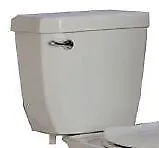 PROFLO PF6110 Toilet Tank Only with Left Mounted Trip Lever - White