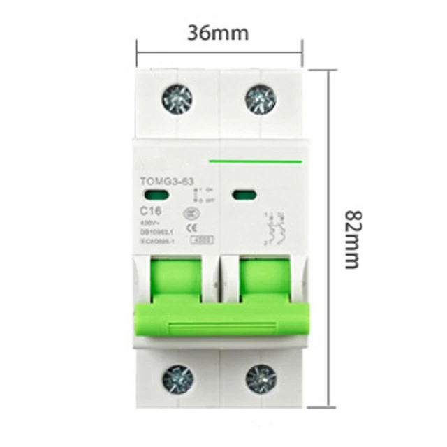 Disjoncteur miniature AC Systems avec plusieurs options de courant nominal