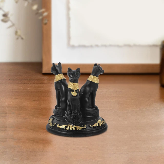 Figurine De Chat Décorations De Fête Décor Égyptien Décor De Table Ménage