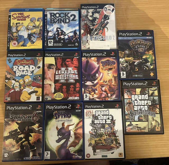 BUNDLE OF PLAYSTATION 2 And 3 Cases And Manuals PS2 PS3 £3.99 PicClick UK