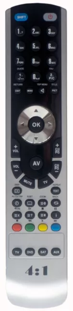 Replacement remote for YAMAHA YSP800