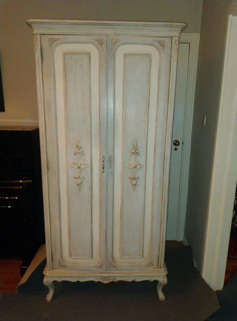 Original Vintage French Armoire wardrobe - 19th Century