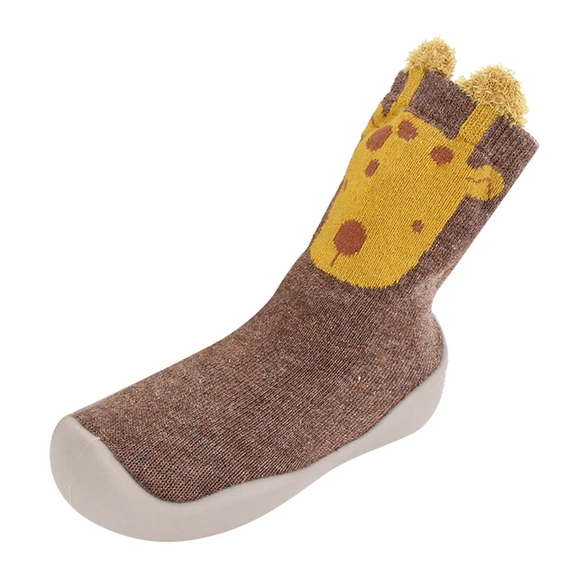 Pantofole antiscivolo bambini bambina ragazzi bambini calze scarpe di cotone inverno caldo 6