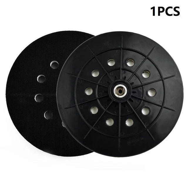 Gancho y bucle lijadora de paneles de yeso 10 orificios 9 215 mm almohadilla de respaldo con hilo de 6 mm 1 PC