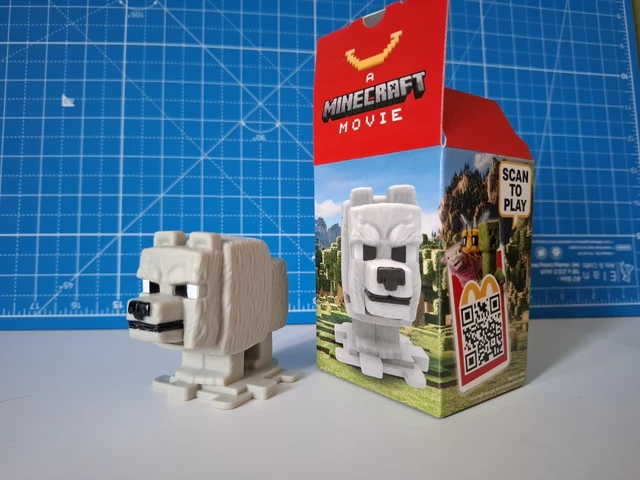 MCDONALD’S HAPPY MEAL Toy - Minecraft Movie Dennis Wolf £4.20 - PicClick UK