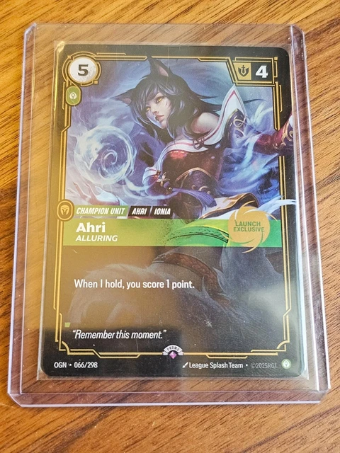 GEN CON 2025 Riftbound Ahri Alluring League of Legends Launch Promo OGN ...