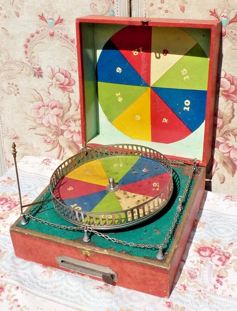 Ancien Jeu De Loterie La Boussole - DF Breveté SGDG - XIXe (Incomplet)