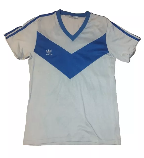 Vélez Sarsfield 1980s Adidas Vintage  Soccer Jersey