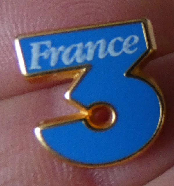 Pin's média télévision / FR3 signé Decat (plusieurs versions au choix