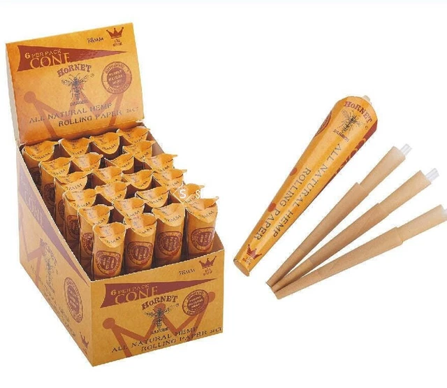 thumbnail image 2 of HORNET King Size Pre-Rolled Cones - 50 Or 100 Cones With Loader + Brush 2 of 4