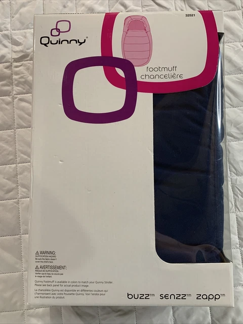 Quinny Footmuff Chanceliere 32521EEB Electric Blue For Quinny Buzz Stroller Warm