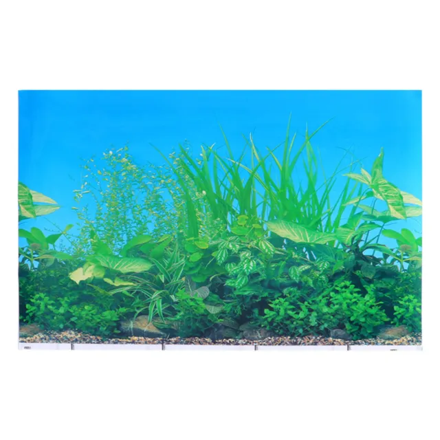 Black Aquarium Background 24x12 36x18 Fish Tank Wallpaper 10 20 30 40 gallon