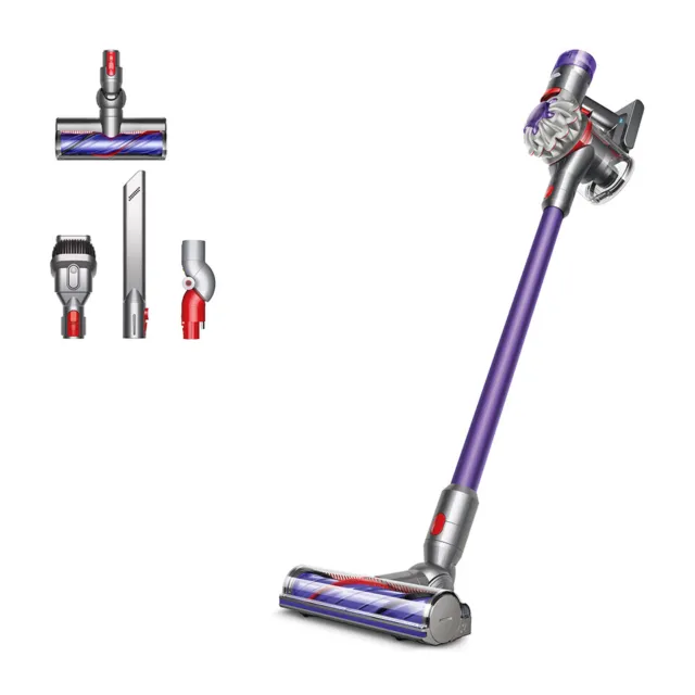 Dyson V8 Origin Kabelloser Staubsauger Silber/Violett Neuwertig