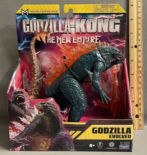 GODZILLA EVOLVED FIGURE Godzilla x Kong The New Empire 2024 Playmates