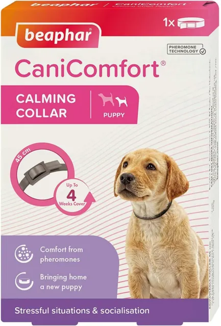 Beaphar CaniComfort Calming Collar for -Puppy - For Stress & Anxiety Relief