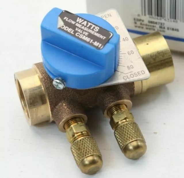 Watts Bronze Balancing Valve with Position Indicator 3/4" CSM-61-M1 0856737