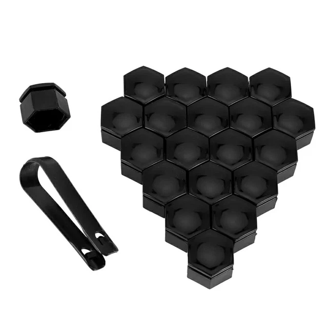 Cache-écrous De Roue Pour Citroën C5 | Capuchons Hexagonaux Anti-poussière | Diamètre 21mm | Lot De 20 Avec Outil