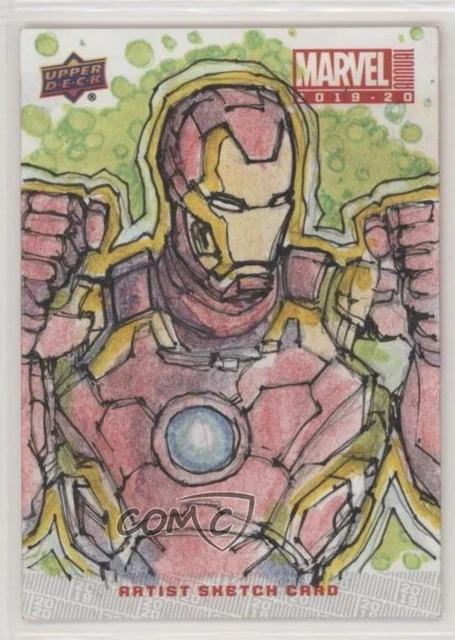 2019-20 Upper Deck Marvel Annual Sketch Cards 1/1 Dave Lynch Auto Sketch uf7