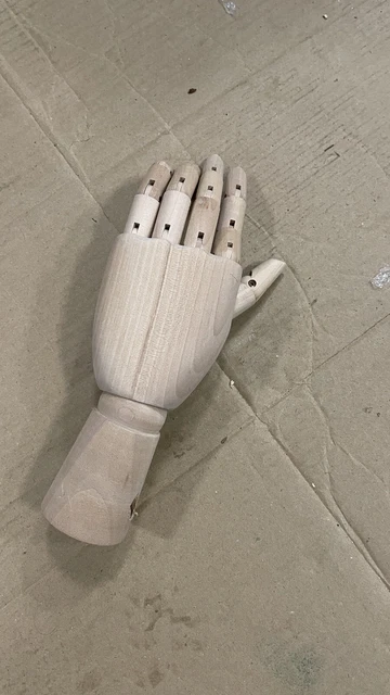 Wooden Articulated Hand - Mannequin
