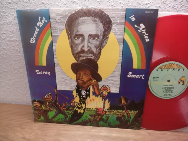 Leroy Smart – Dread Hot In Africa megarare UK Reggae Lp 1977 Red Vinyl