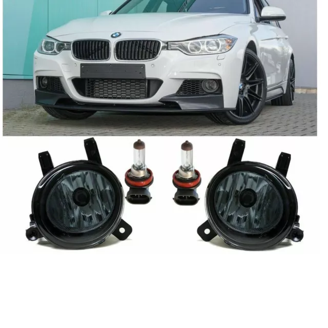 Set Nebelscheinwerfer Smoke schwarz für BMW F30 F31 F20 F21 F32 F33 F36 auch M