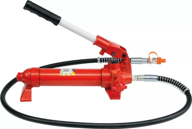 Hydraulik Handpumpe mit Pumpstange für Richtsatz Druckzylinder 4 To.