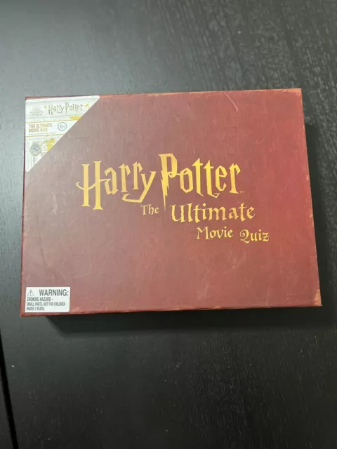 Harry Potter The Ultimate Movie Quiz Card Game Wizarding World Board game