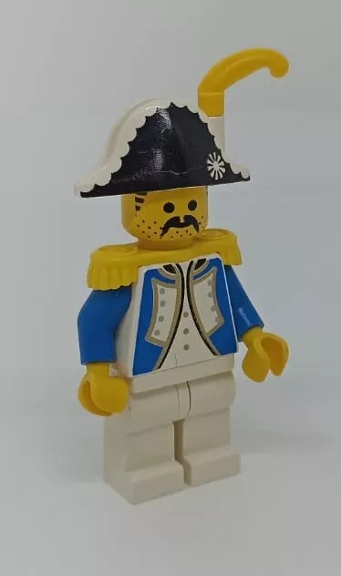 GG- LEGO ORIGINALI - MINIFIGURE GOVERNATORE PIRATI SOLDATI IMPERIALI- LGGpp3