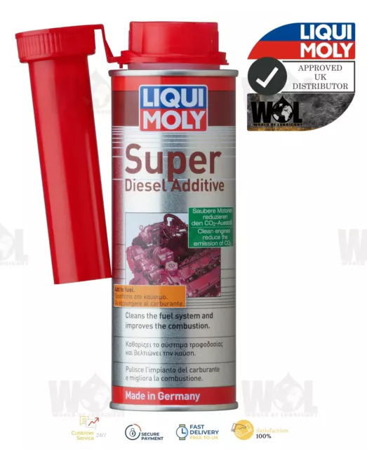 Liqui Moly Super Diesel Additive 250ml 1806 Diesel Treatment Cleaner Engines