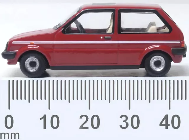 BNIB OO GAUGE OXFORD 1:76 76MET001 Austin Mini Metro (Princess Diana's Car) 3