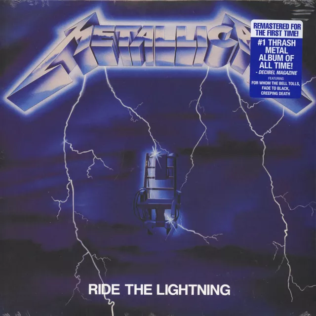 Metallica - Ride The Lightning (Vinyl LP - 1984 - US - Reissue)