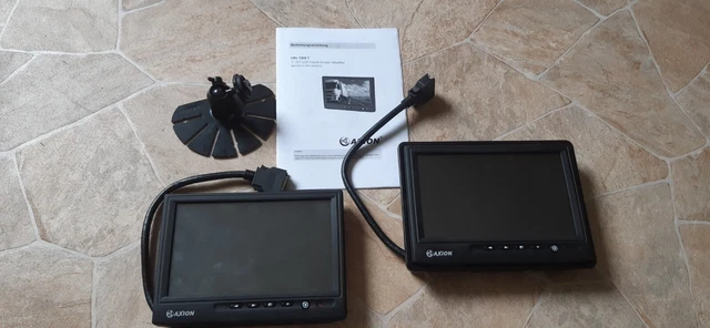 2x Axion CRV 7008T Monitor