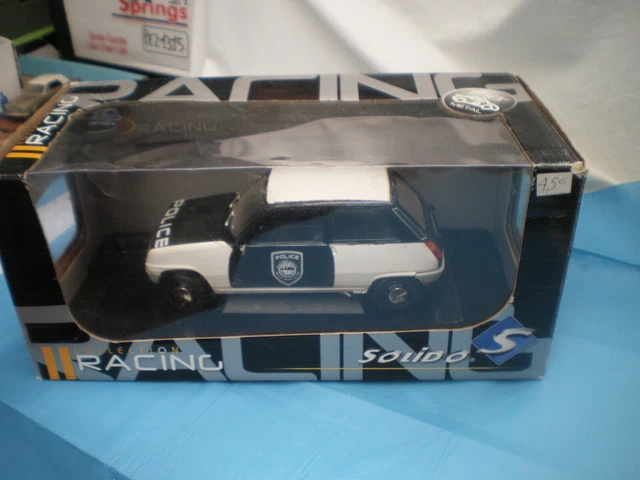 1/18 Renault 5 Police base Solido modification artisanale 8185 état Neuf R5