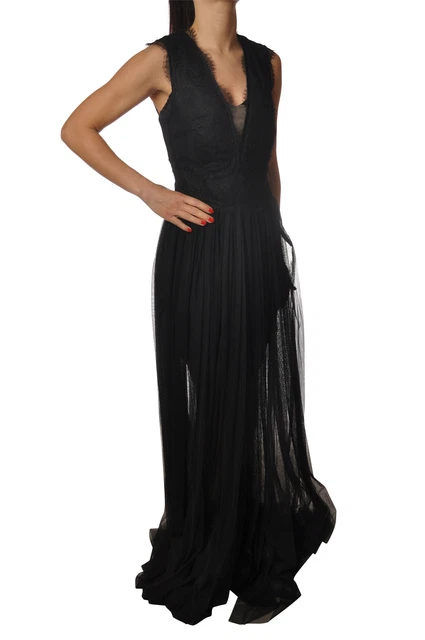 ELISABETTA FRANCHI ABITO Monospalla Asimmetrico Ab28582E2 Nero Estate 2018 EUR 300 00 PicClick FR