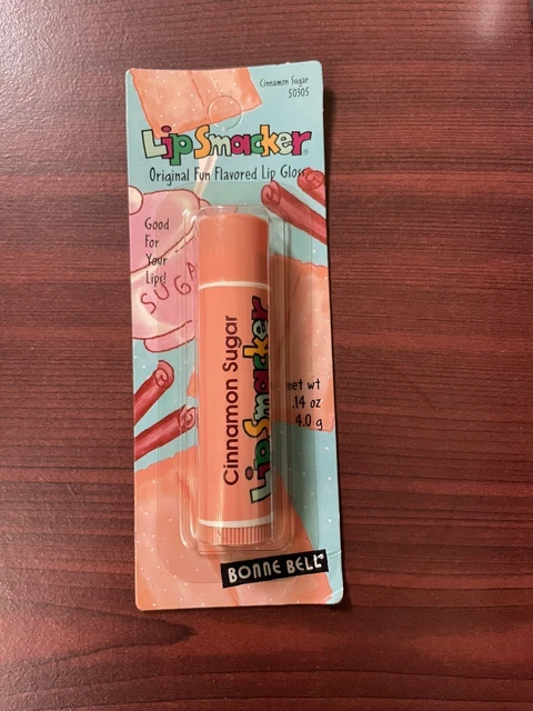 90s Very RARE  BONNE BELL Cinnamon Sugar  lip smacker NEW IN BOX Vintage