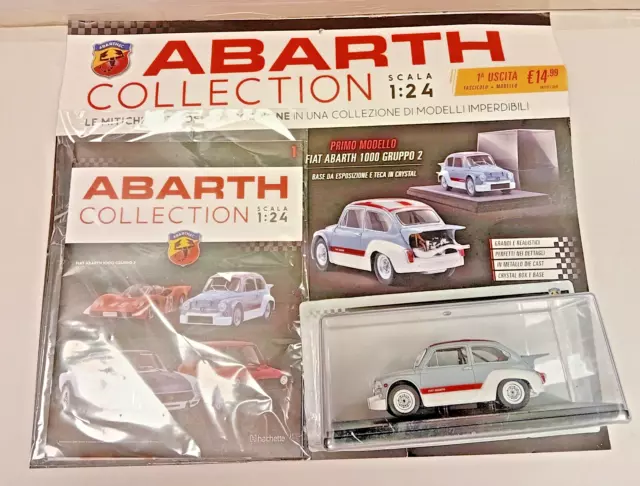 Fiat Abarth 1000 Gruppe 2 1970 -abarth Collection 1' Uscita- Skala 1:24