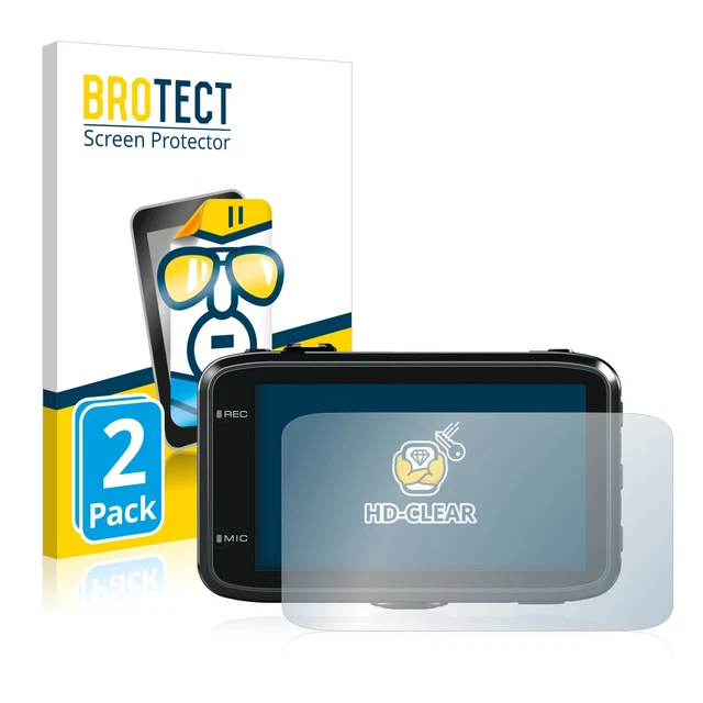 2x Pellicola Protettiva per Kenwood DRV-830 Protezione Proteggi Schermo